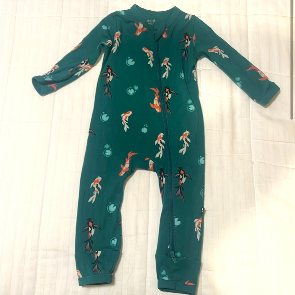 Kyte Baby Koi Zip Romper